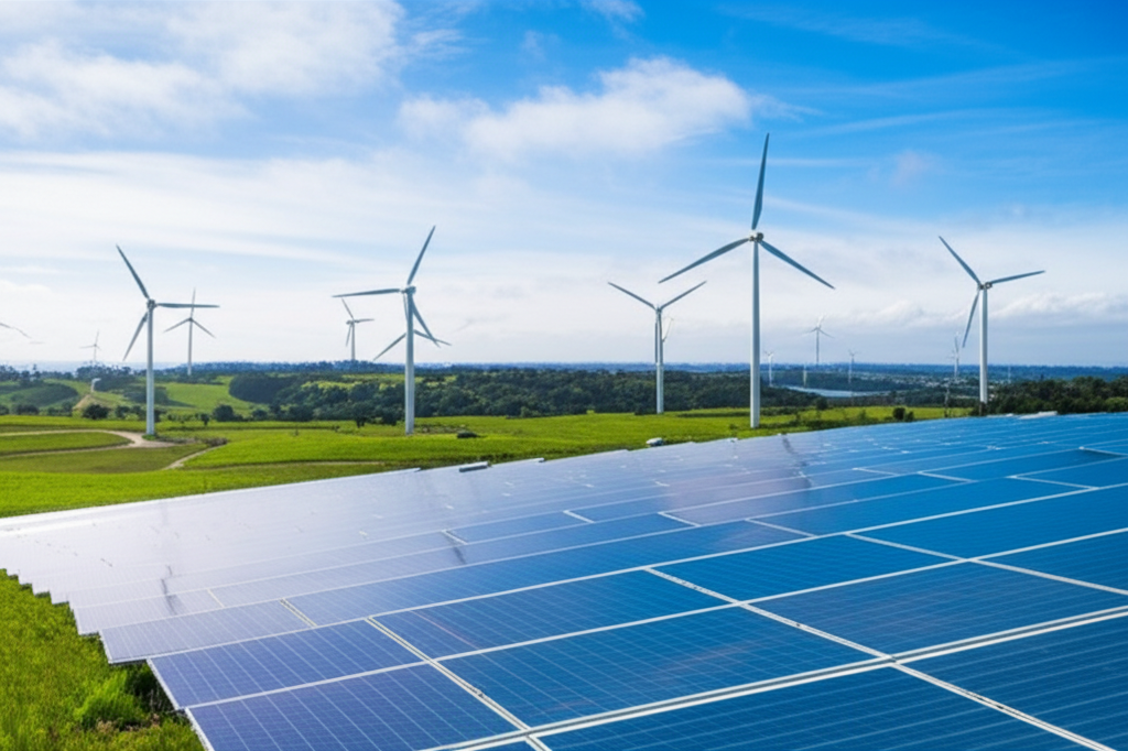 Hybrid renewable energy project